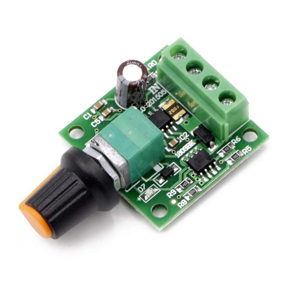 DC 1.8V 3V 5V 6V 12V 2A PWM contrôleur de vitesse de moteur basse tension contrôleur de vitesse de moteur PWM 0 ~ 100% Module d'entraînement réglable