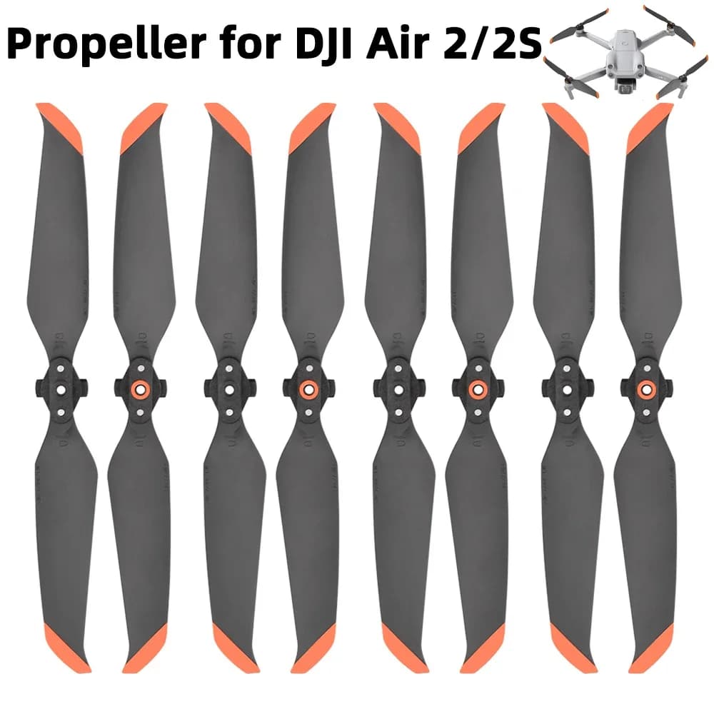 Hélices à dégagement rapide 7238 pour DJI Air 2S/Mavic AIR 2, pales de ventilateur à faible bruit, pièce de rechange en stock, accessoires