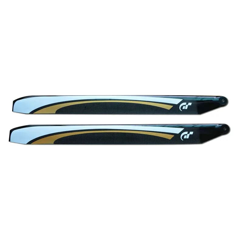 Lame de Rotor principal en Fiber de carbone, 360mm 380mm 520mm 560mm, pour hélicoptère Trex ALIGN KDS A5 SAB