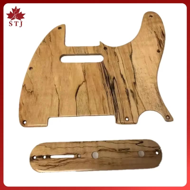 Telecaster – ensemble de Pickguard pour guitare en érable, fait à la main