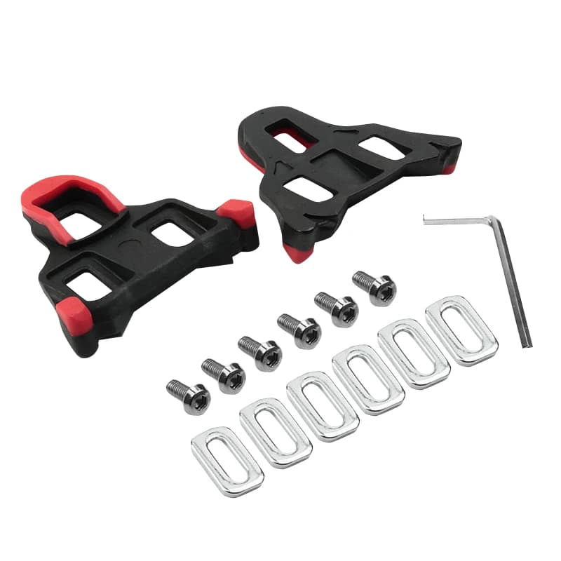 Vélo de route Pédale Aleat SPD-SL Vélo Pédales Plaque réinitialisation Auto-verrouillage Plaque Flotteur Pédale Aleats Vélo Chaussures Vélo Accessoires