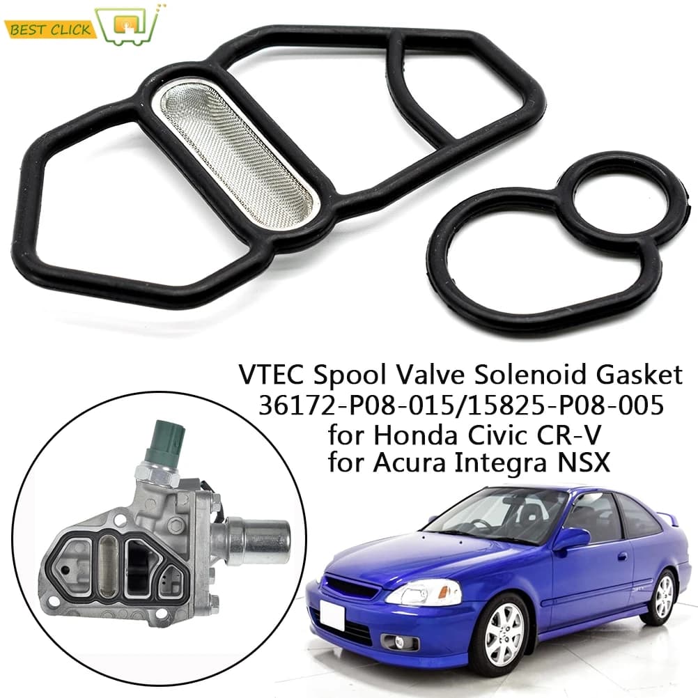 Kit de joint d'électrovanne de bobine supérieur et inférieur VTEC pour Honda Civic GSR NSX D16Z6 B18C1 B16A2 B18C5