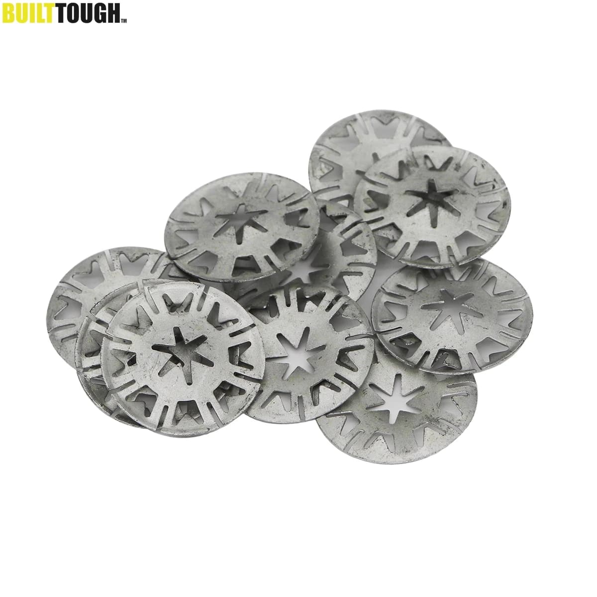 Lot de 10 rondelles en métal, 30mm de diam., isolation phonique, Clip d'écrou, bouclier thermique d'échappement, pour Transporter la chaleur T4 T5