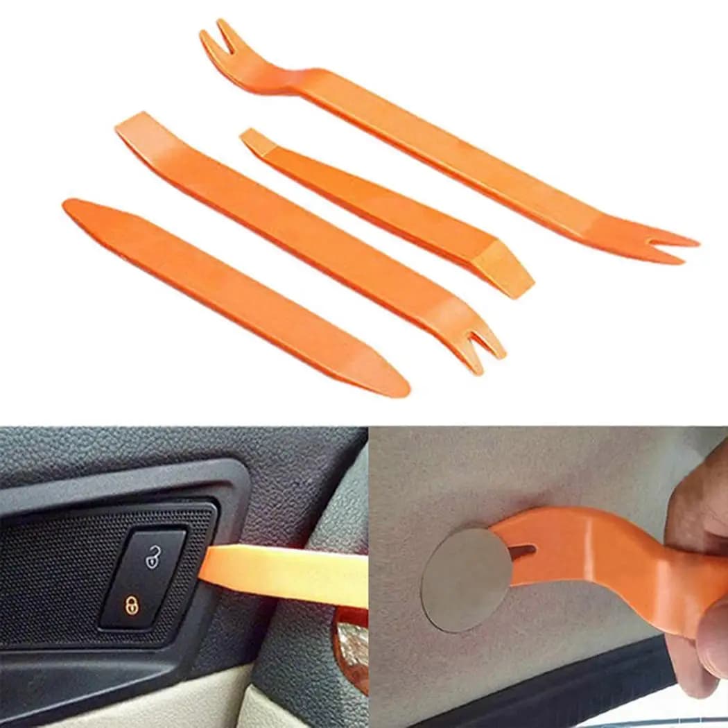 Clip de porte pour panneau d'autoradio, 4 pièces, garniture de tableau de bord pour Volkswagen VW POLO cc Tiguan Passat B5 B6 B7 Golf MK6 Jetta MK5 MK6