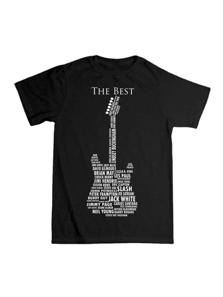 T-Shirt des légendes de la guitare, design créatif, 1959, Standard américain. Coton eté Manches Courtes O-cou Hommes T-shirt Nouveau S-3XL
