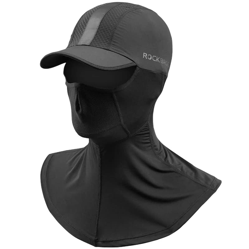 ROCKBROS masques de vélo printemps été masque en soie glacée Bandana de pêche course Sport vélo masque facial soleil portection chapeau