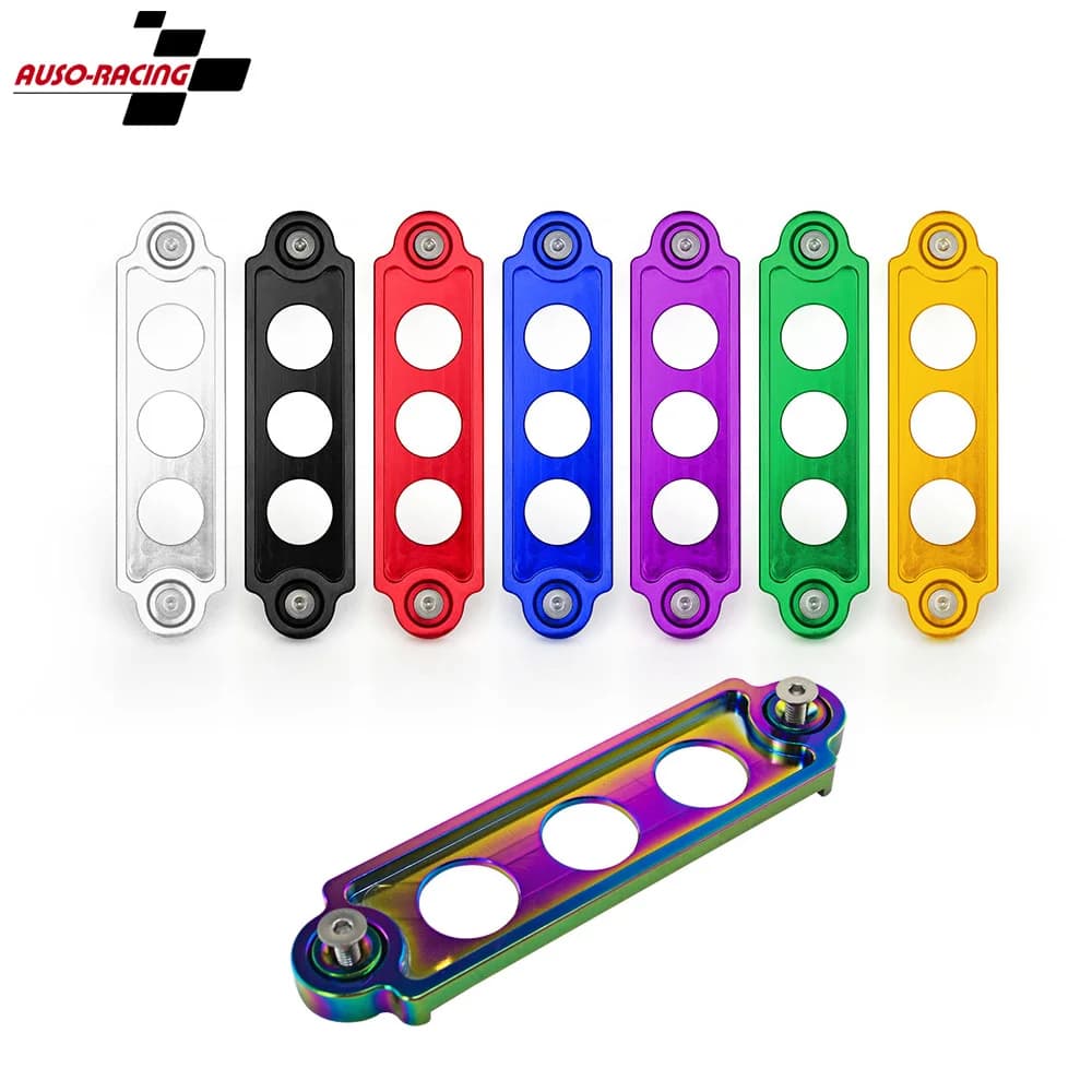 Invite ket Lock Anodisé, Maintien vers le bas de la batterie, Honda Civic, CRX 88-00, AcHatchINTEGRA, Accessoire de voiture
