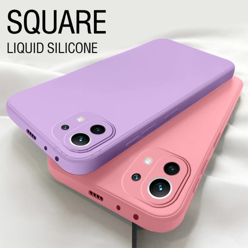 Coque de téléphone de luxe en silicone liquide souple pour couples, housse pour ata 11 Xiaomi Mi 11 11X 11T Pro Ultra Lite 11Pro 11Ultra 11Lite NE 11i 5G