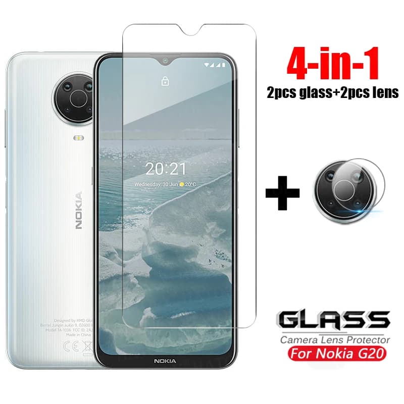 Verre pour Nokia G20 verre trempé pour Nokia G10 G20 X10 X20 1.4 2.4 3.4 5.4 1.3 5.3 7.2 protecteur d'écran de téléphone Film d'objectif d'appareil photo