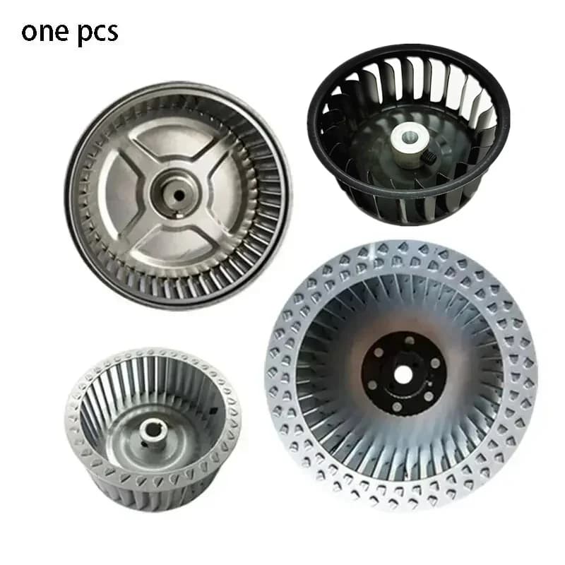1 pièce Hélice de ventilateur centrifuge à pales en aluminium, petite roue à pales, multivane, CW/CCW