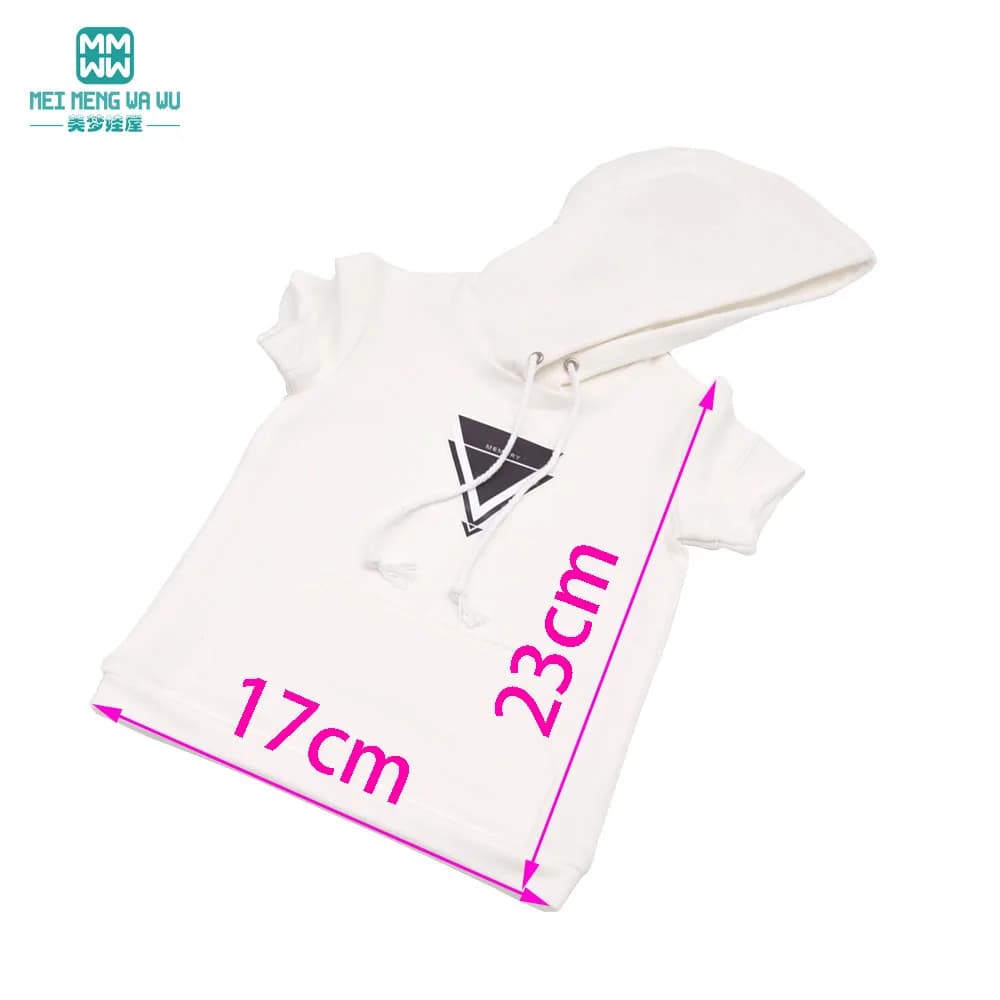 Convient 68--70 cm BJD poupée vêtements jouets sphérique joint poupée garçons oncle pulls à capuche de mode manteaux pull à capuche