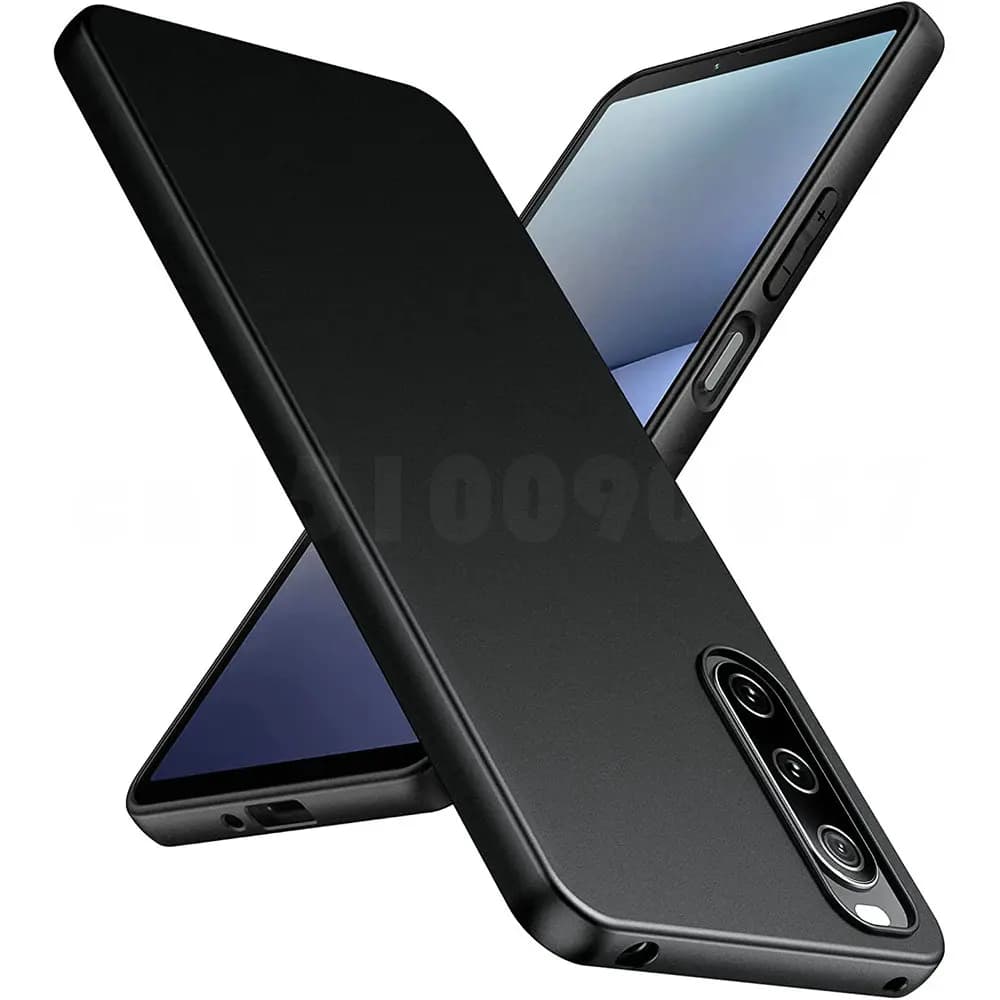 Coque en silicone TPU souple noir pour Sony Xperia 5 ii 10 1 L1 L2 L3 L4 Plus 1 III 10 III 1iii 10iii V Couqe Funda