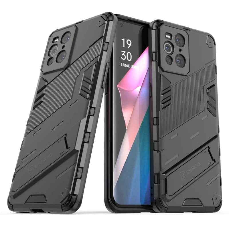 Étui de support de téléphone pour Oppo Find Bery, pare-chocs, armure, couverture complète pour Oppo Find X5 Pro Lite X3Neo Findbery Pro