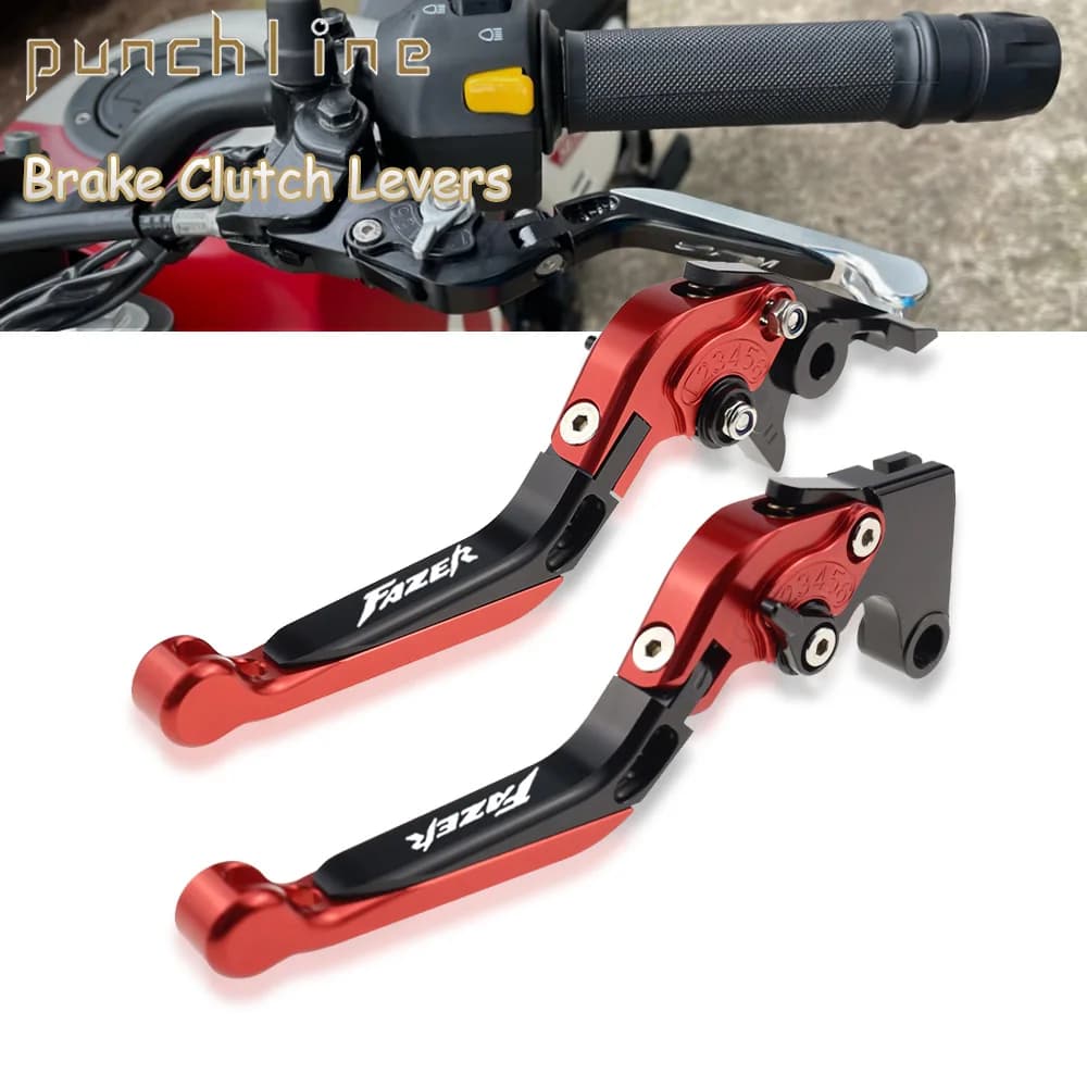 Ajustement FZS 600 FAZER 1998-2003 leviers de frein pour FZS600 leviers d'embrayage extensibles pliants