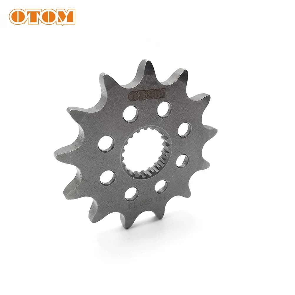 OTOM 13T pignon de chaîne avant de moto pièces de Motocross de vélo de saleté pignon forgé exclusif pour YAMAHA YZF YZ WRF YZF-X 125 250