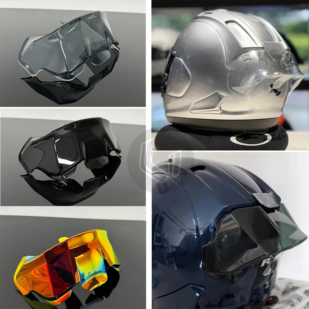 Becquet de casque de garniture arrière de moto pour Arai RX-7X RX7X VZ-Ram RX7V RX7, accessoires de becquet de casque