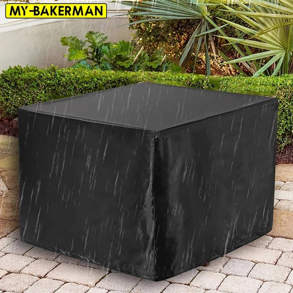 Housse de protection multi-tailles pour mobilier de patio, résistante aux intempéries et imperméable, pour table, chaises et ensemble de canapés d'extérieur