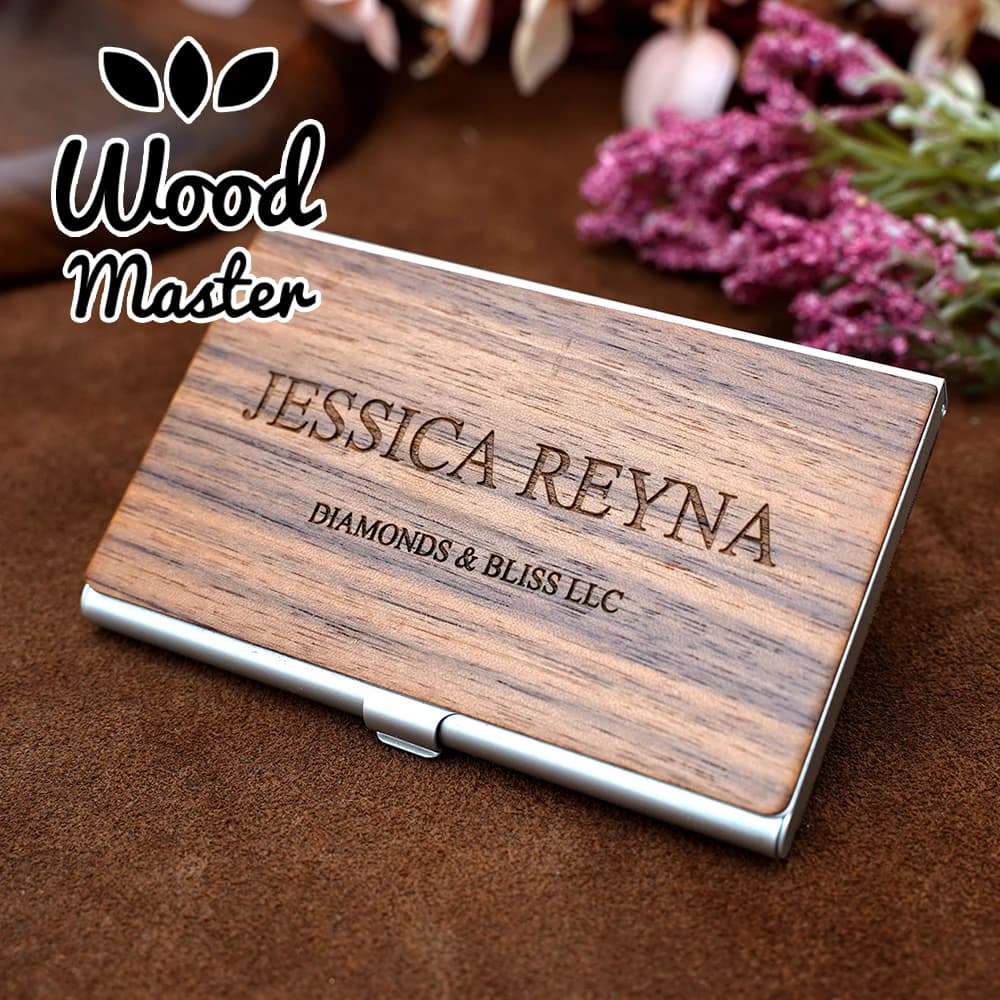 Porte-cartes de visite de bureau en bois, présentoir de comptoir en acrylique Transparent, accessoires de bureau, offre spéciale