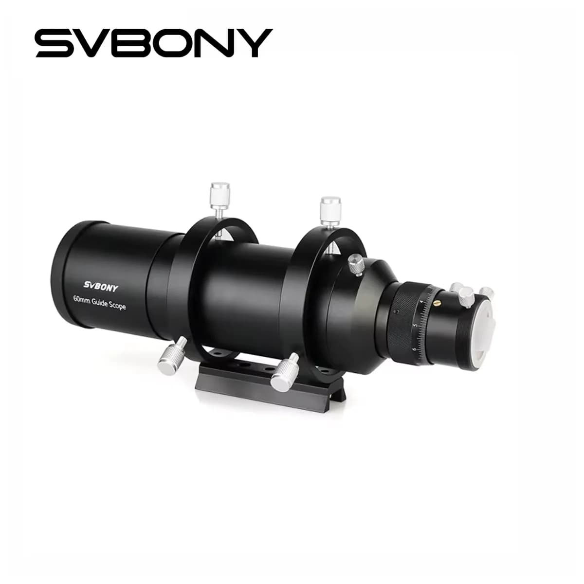 Télescope de guidage Svbony SV106 50 mm/190, 60 mm/240 mm, télescope multi-usage avec double focalisation hélicoïdale de 1,25" pour l'astronomie