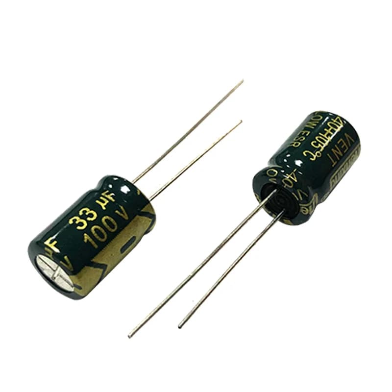 Condensateur électrolytique en aluminium 100V33uf 8x12mm 33uf 100v 33mf 100wv 33MFD 100vdc 100wv 33uf100v 100v33mf 33mf100v 47uf 68uf