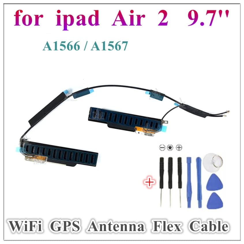 Câble flexible de connexion d'antenne de Signal sans fil WiFi Bluetooth, 1 pièce, pour iPad Air 2 9.7 pouces A1566 A1567 pièces de rechange