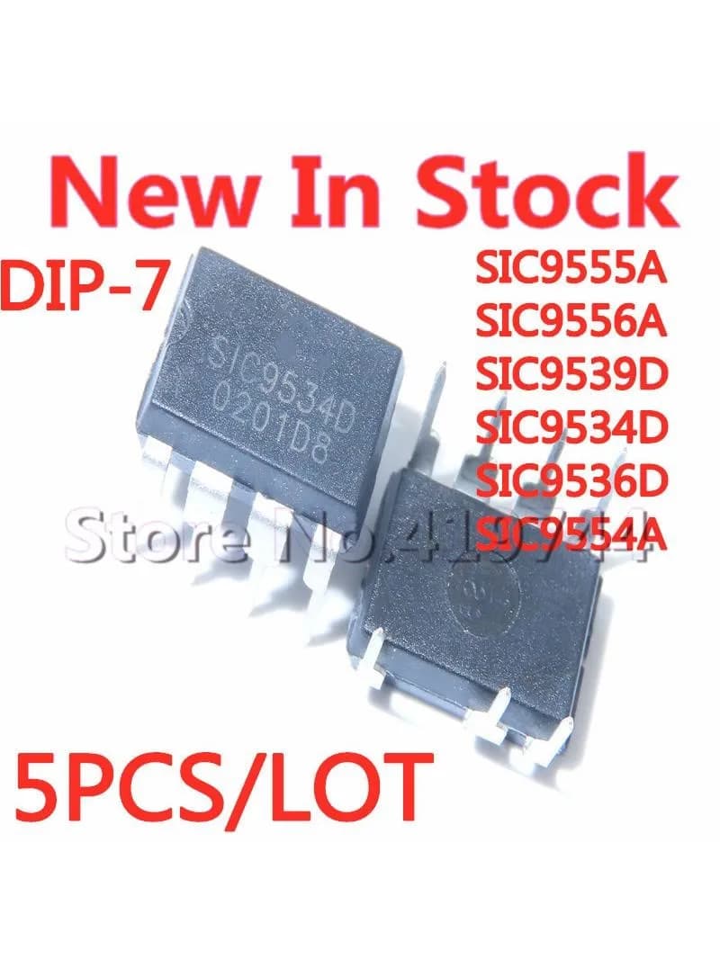 5 PCS/LOT SIC9555A SIC9556A SIC9539D SIC9534D SIC9536D SIC9554A DIP-7 puce en Stock nouveau Original