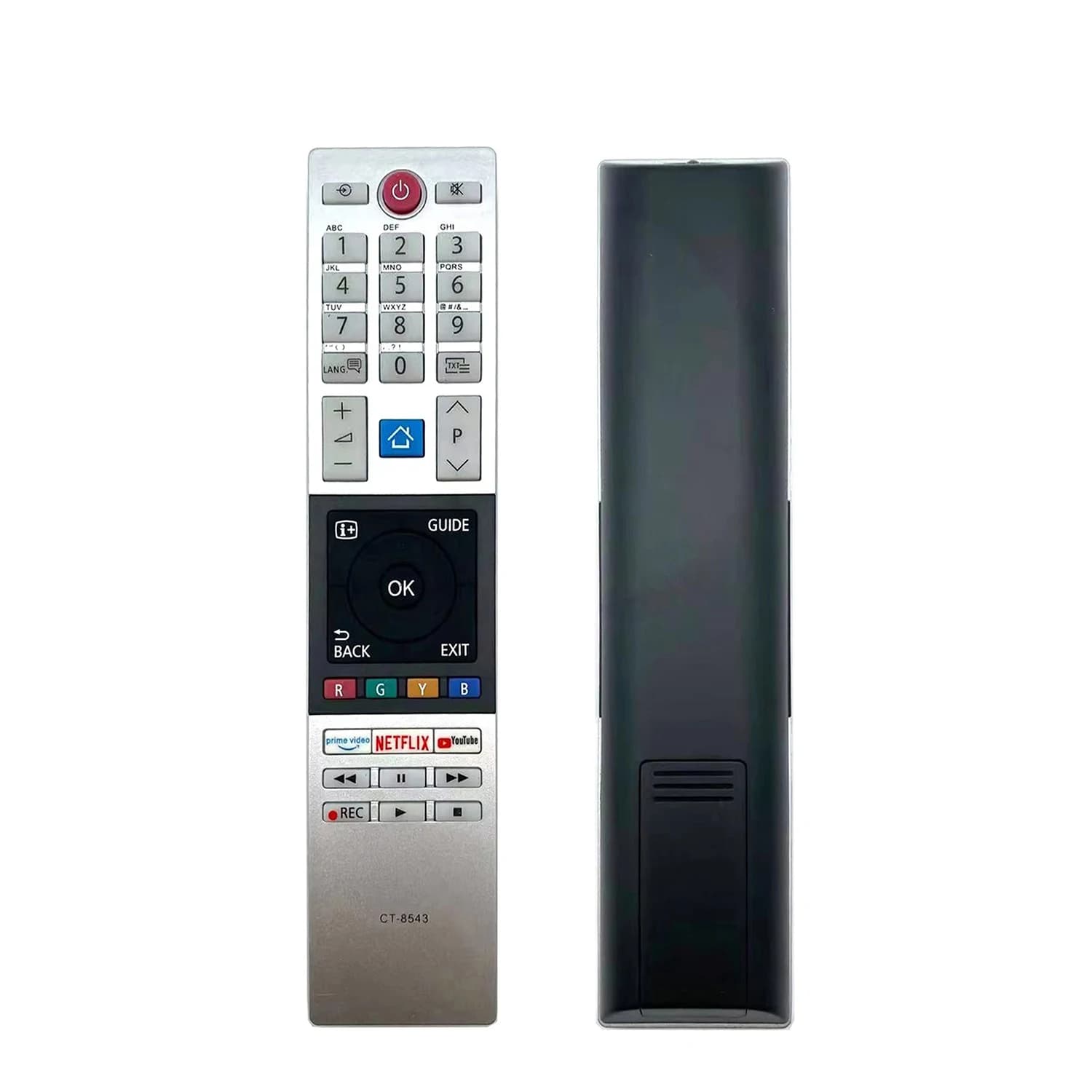 Nouveau CT-8543 CT8543 pour télécommande Toshiba 32W2863DG 32W2863DA 40L2863DG 43V5863DG 32L3963DA 32L3863DG 49L2863DG 49T6863DA