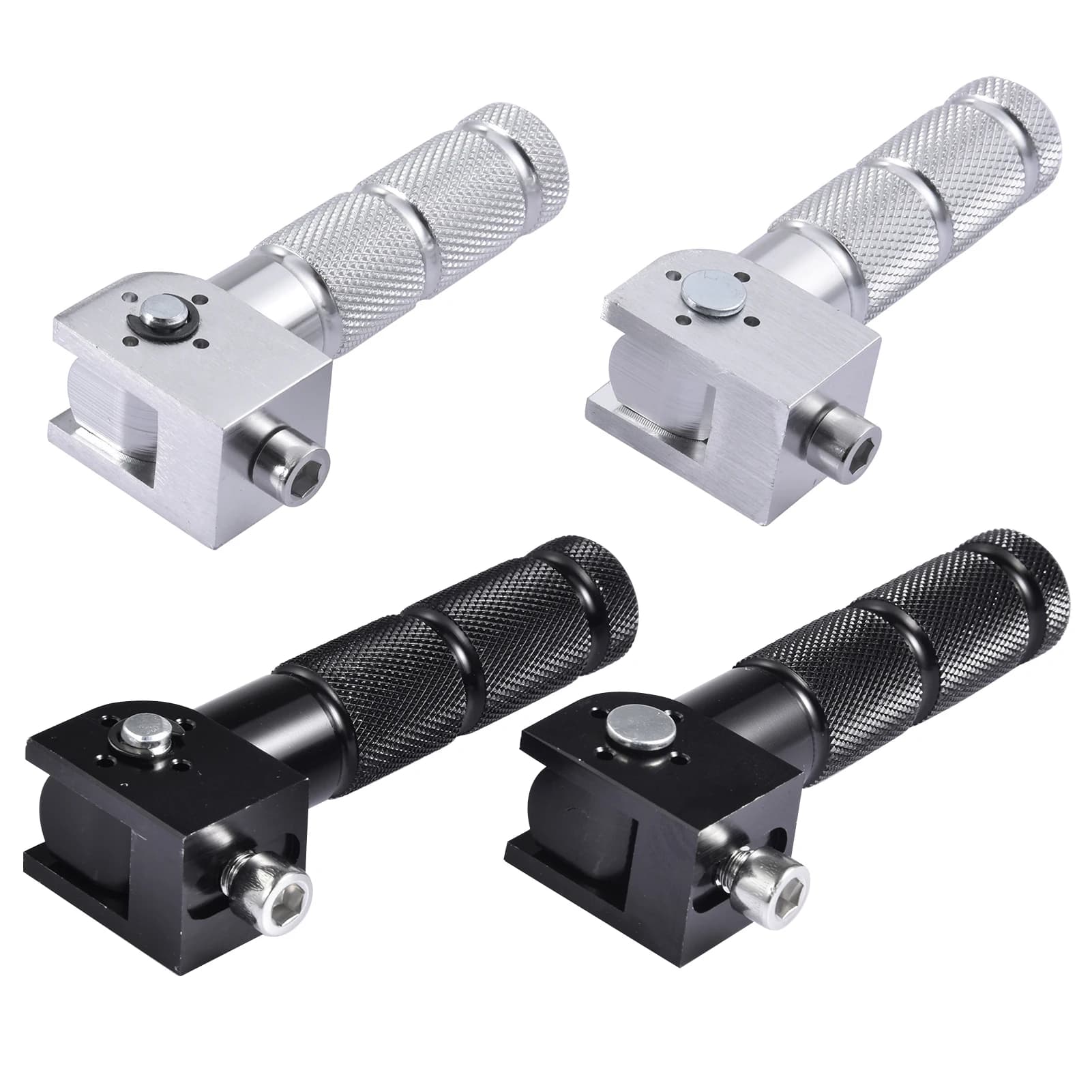 Repose-pieds universel replié de 8mm pour motos, vélos, véhicules électriques, cyclomoteurs, Karts, Scooters