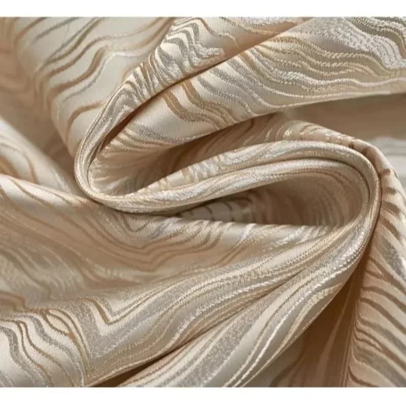 Rideaux Jacquard Texturés Haute Précision pour Salon et Chambre à Coucher – Draperies Modernes Nordiques de Luxe Épaisses et Personnalisables