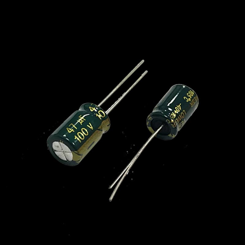 100V47UF 10x16mm condensateurs électrolytiques en aluminium 100v 47uF 8x12mm haute fréquence basse ESR 100wv 47mf 68uf 100uf 220uf 330uf