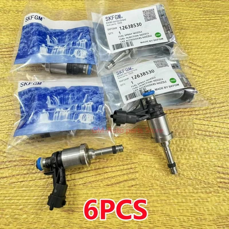 Buse d'injecteur de carburant, 6 pièces, pour Buick Enclave crosse 2010 – 2011 Chevrolet Camaro Traverse GMC Cadillac CTS 3.6 OEM # 12638530