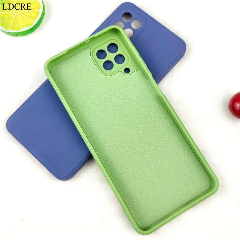 Pour Samsung Galaxy M32 étui de protection en caoutchouc souple en Silicone pour Samsung M33 M53 A53 A22s A22 M32 A12 A02S A52 A32 A72 couverture