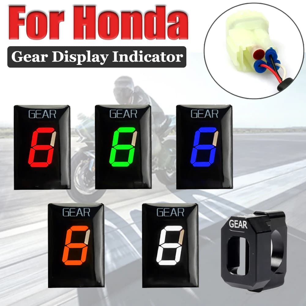 Indicateur d'affichage de vitesse de moto pour Honda, 1-6 vitesses, CB250F, CB1300S, CB1300F, CBF1000FA, CBR250R, CBR1000RR, CMX300, Rebel CRF250L