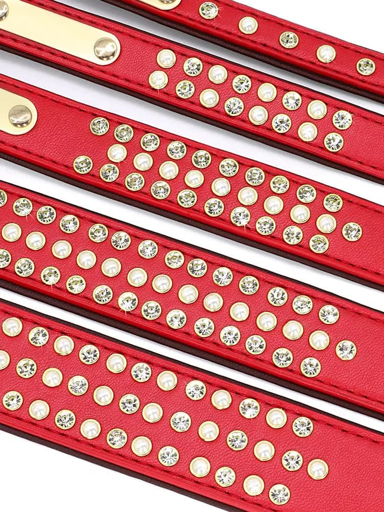 Colliers de chien en cuir PU personnalisés, collier de chien de compagnie en biscuits, étiquette d'identification personnalisée, nom gravé, téléphone pour petits et moyens chiens, PDPP