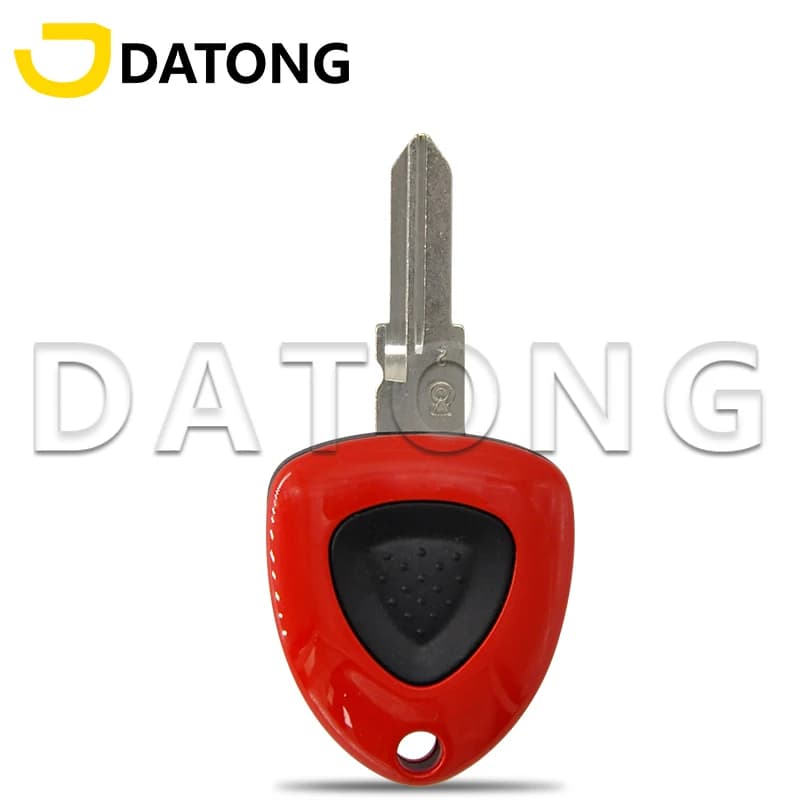 Datong World Car Remote Control Key Shell Case, Fit for Ferrari 458, Fturquoise 612, 1 Button Replacement, Samrt Key Housing Cover