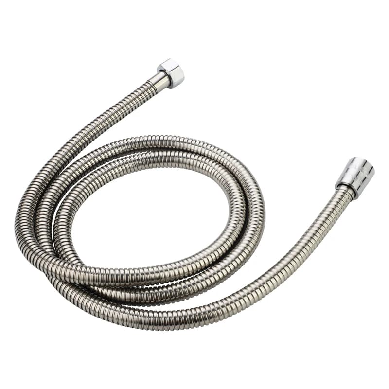 Tuyau de douche en acier inoxydable de 1/1,5/2/3/4/5/10 m pour chauffe-eau, tête de douche et adoucisseur d'eau