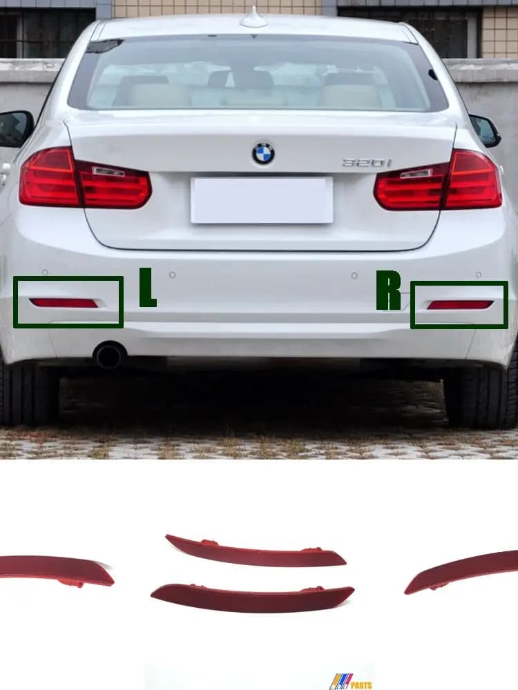 Réflecteur arrière ajustement 13-16 LH RH BMW4 F32 F33 F36 428iX 430iX 435iX 440iX 430d 435dX 440i 428i 435i 63147301187 63147301188
