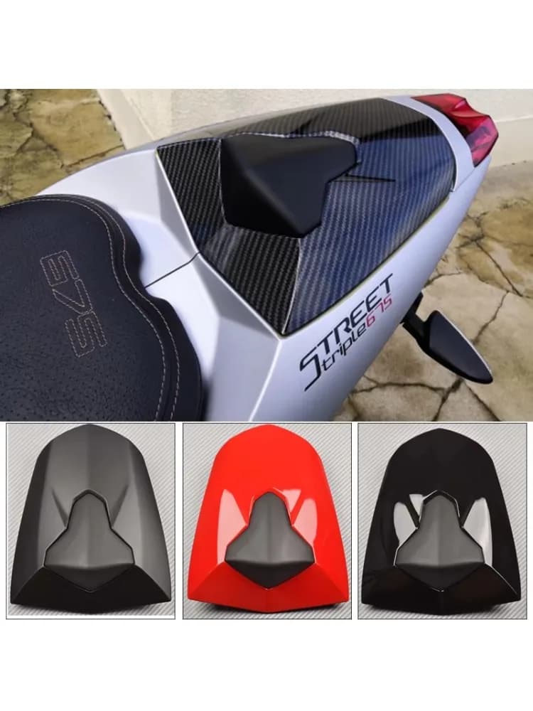 Pour Triumph Daytona 675 housse de siège carénage de capot passager arrière Pillion Solo 2013 2014 15 16 2017 2018 2019 675R accessoires Moto