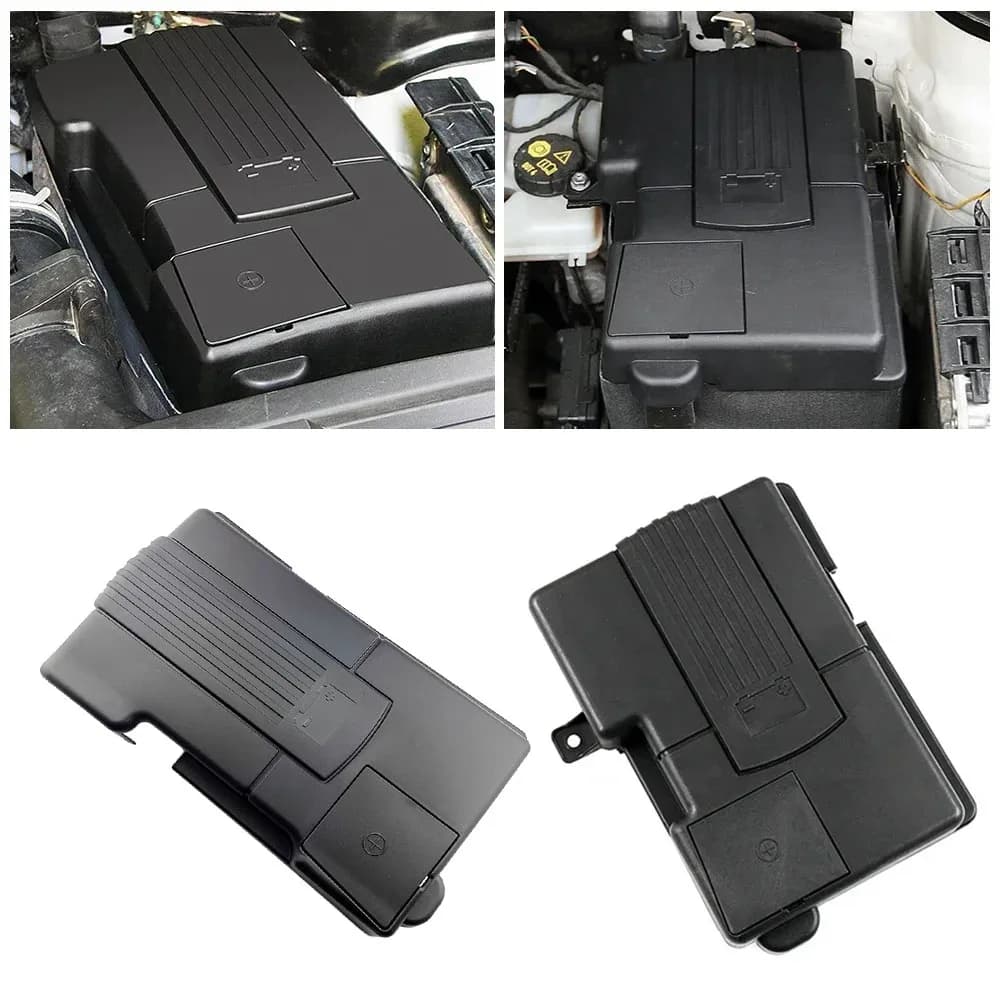 Capuchon de Protection de batterie de moteur de voiture, couvercle anti-poussière, Anode négative Positive, coque antirouille, pour Volkswagen VW T-ROC Troc 2017 – 2021