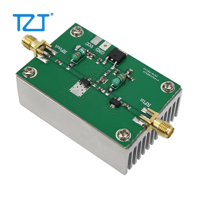 TZT-Amplificateur de puissance RF à large bande 1-512MHz, 1.6W, HF, FM, VHF, UHF pour radio FM, Talkie Walperforé