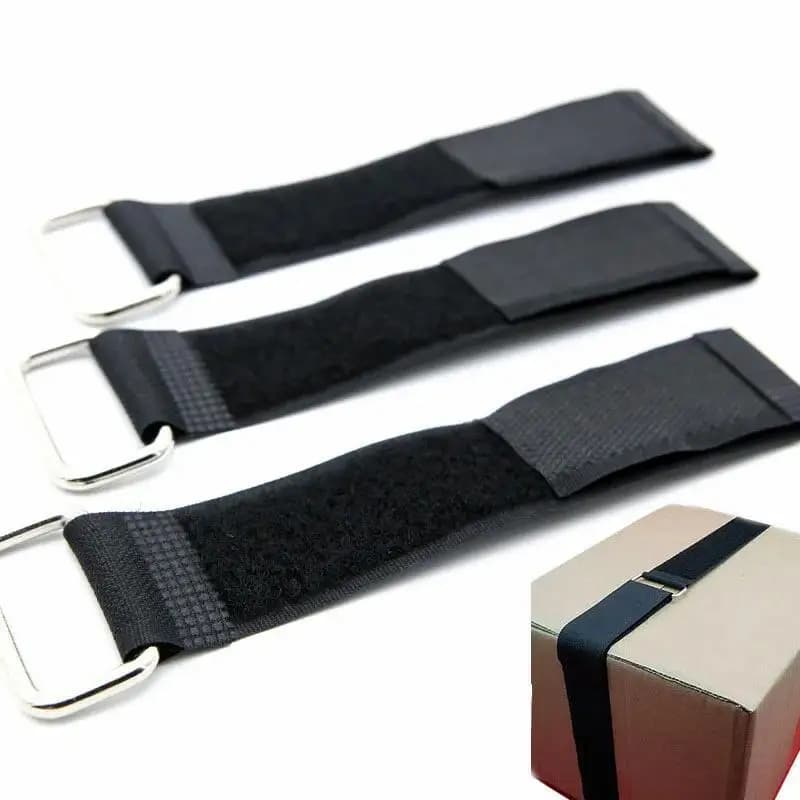 Attaches de câble en Nylon avec boucle en métal, porte-bagages, sangles de fixation, bandage de Yoga, pour moto, voiture, sacs de Camping en plein air, bande de rangement