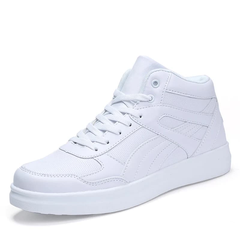 Printemps chaussures de loisir à la mode hommes baskets blanches respirant haut chaussures plates chaussures de skateboard 2025 nouveau unisexe homme chaussures baskets hommes chaussure hommes basket