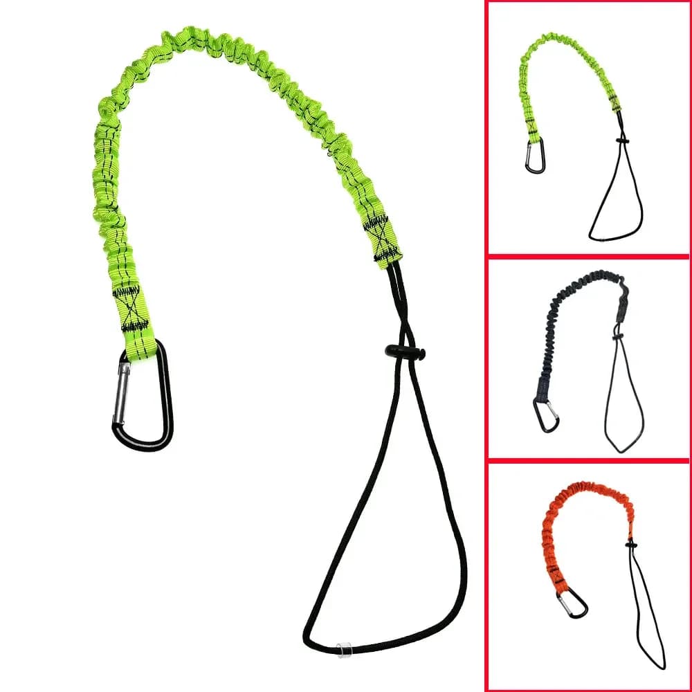 Laisse à pagaie SUP avec mousqueton, sécurité pour Kayak, bateau à rames, canne à pêche, lanière enroulée, corde d'attache