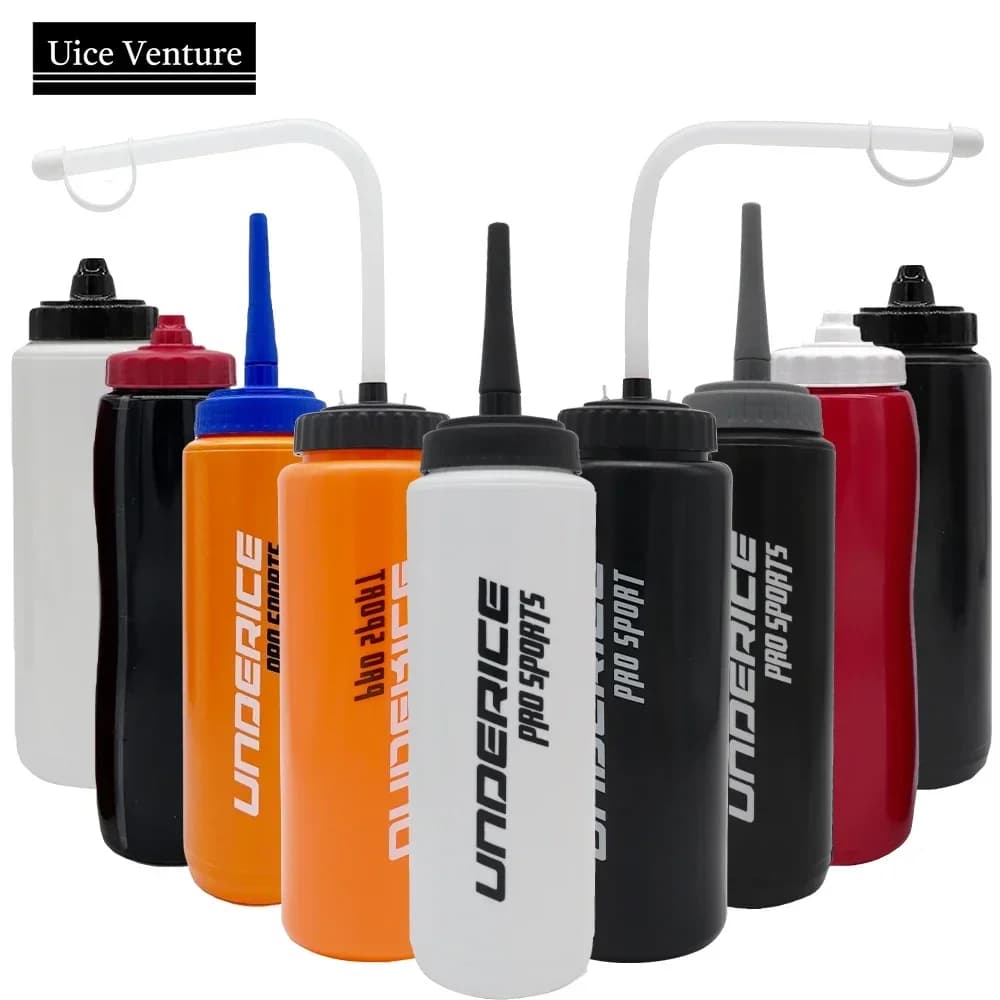 Bouteille d'eau de Hockey sur glace, accessoires de Hockey, bouteille de sport sans BPA 750/1000ml pour Hockey sur glace, crosse, équipement de sport de Football