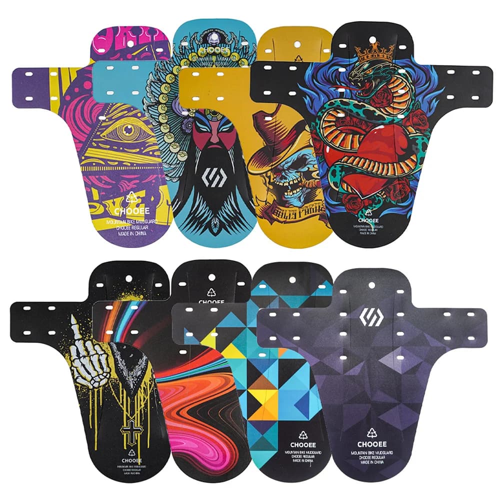 Chooee garde-boue de vélo garde-boue vtt montagne route vélo garde-boue cyclisme aile avant/arrière accessoires partie 1 pièces