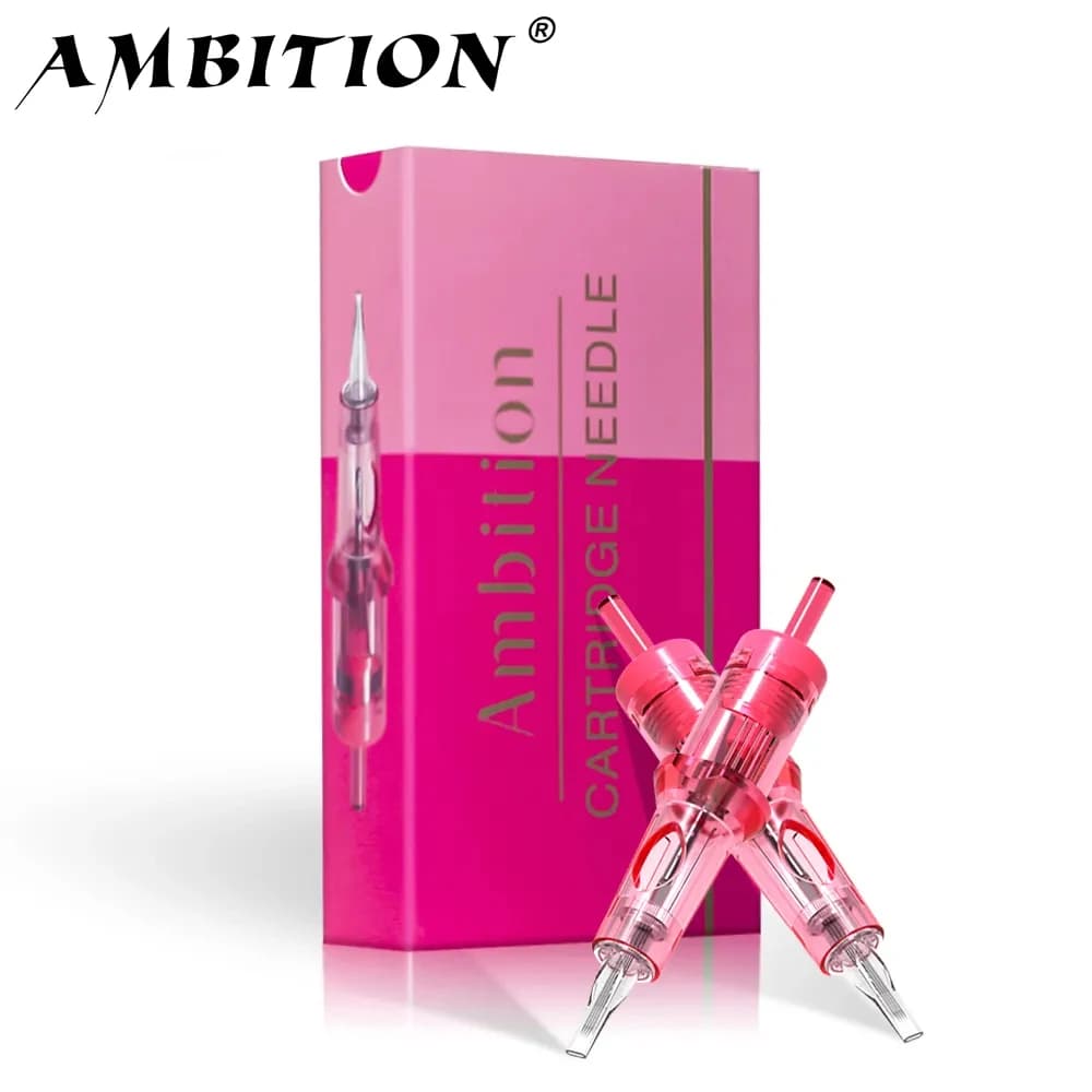 AMBITION SMP & cartouche de tatouage semi-permanente aiguilles Micropigmentation maquillage Permanent sourcils Eyeliner lèvres Microblading