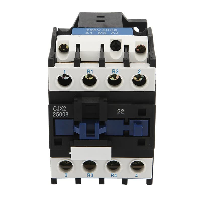 Contacteur magnétique pour Rail Din, CJX2-25008/32008, LC1-D AC, 25A, 32A, AC380V, 220V, 110V, 24V, 36V, 2NO, 2NC
