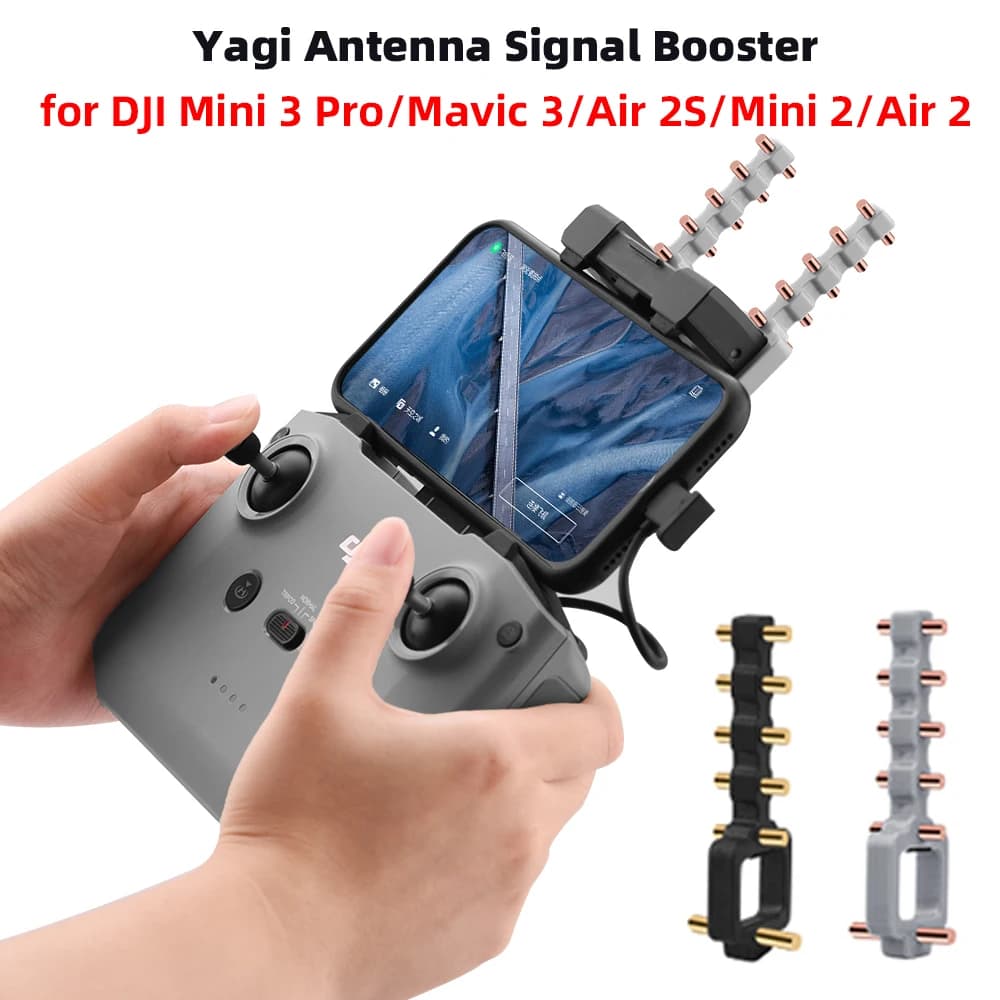 Antenne Yagi Booster de Signal pour Drone DJI NEO Mini 4K/Mini 3/3Pro/Mavic 3 Classic/Mavic Air 2/2S, portée étendue 5.8GHZ, accessoire
