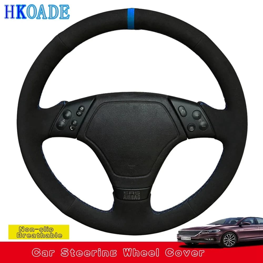 Juste de Volant de Voiture en Cuir Suédé Personnalisable, pour BMW E36 1996-2000 E46 1998-2000 Z3 E36/7 1995 1996-1999