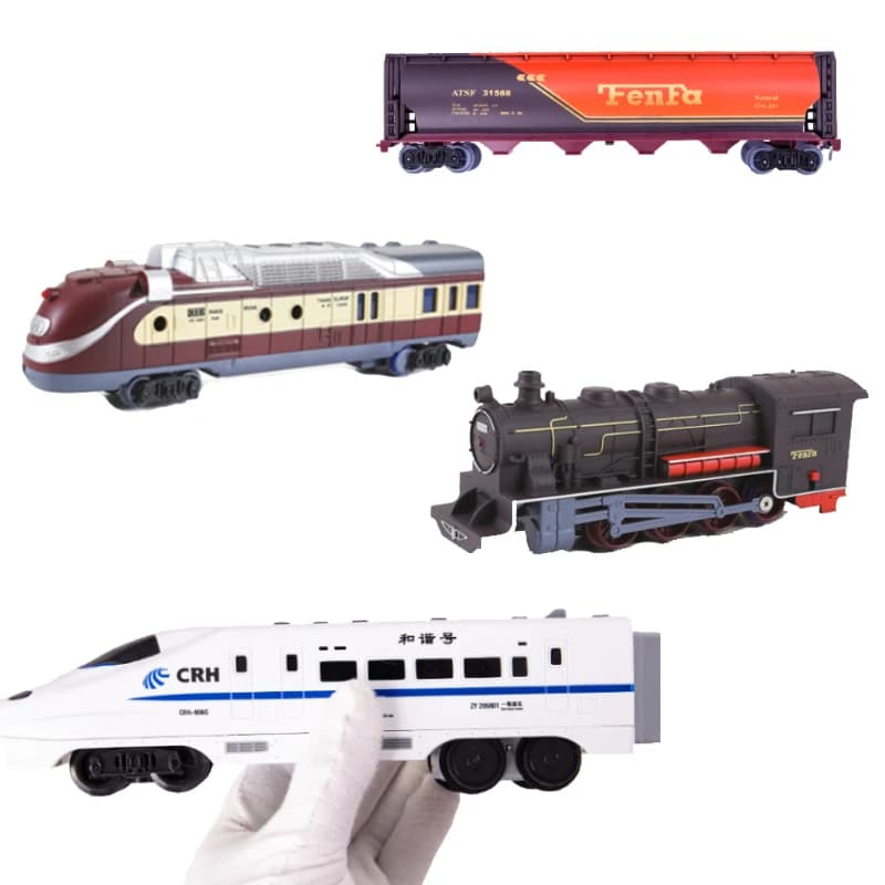 Train ferroviaire Simulation électrique jouet cadeaux CRH moderne classique Locomotive Collection passe-temps